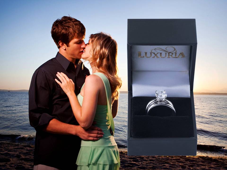 Looking for a fake engagement ring try Luxuria Diamonds