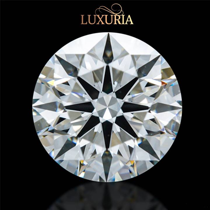Grade 5A Hearts Arrows cubic zirconia from Luxuria Diamonds