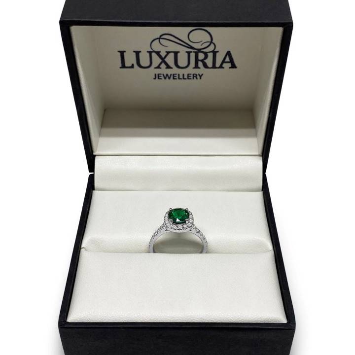 cheap gemstone engagement rings from Luxuria Diamonds