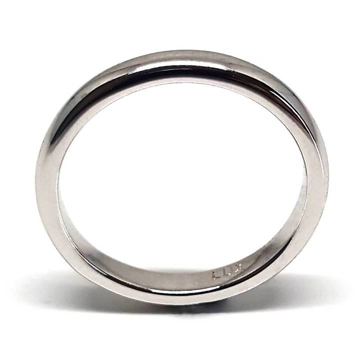 3mm sterling silver wedding band